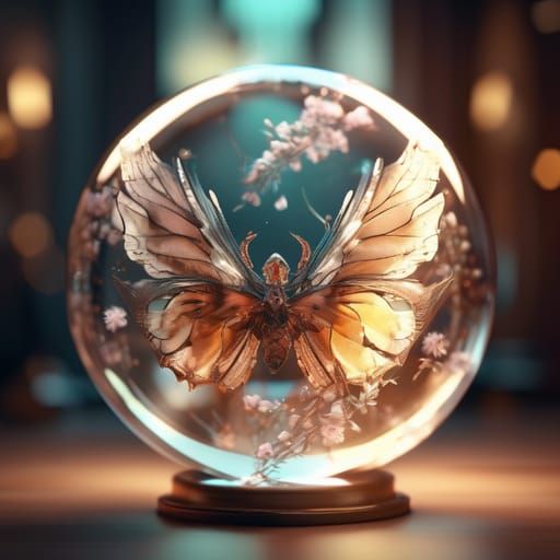 Ethereal Butterfly Orb