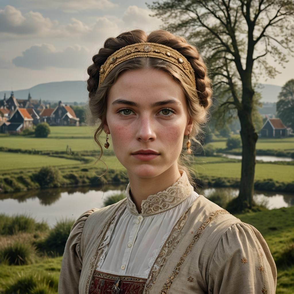 Dutch Golden Age Portrait of Neeltje Aleman