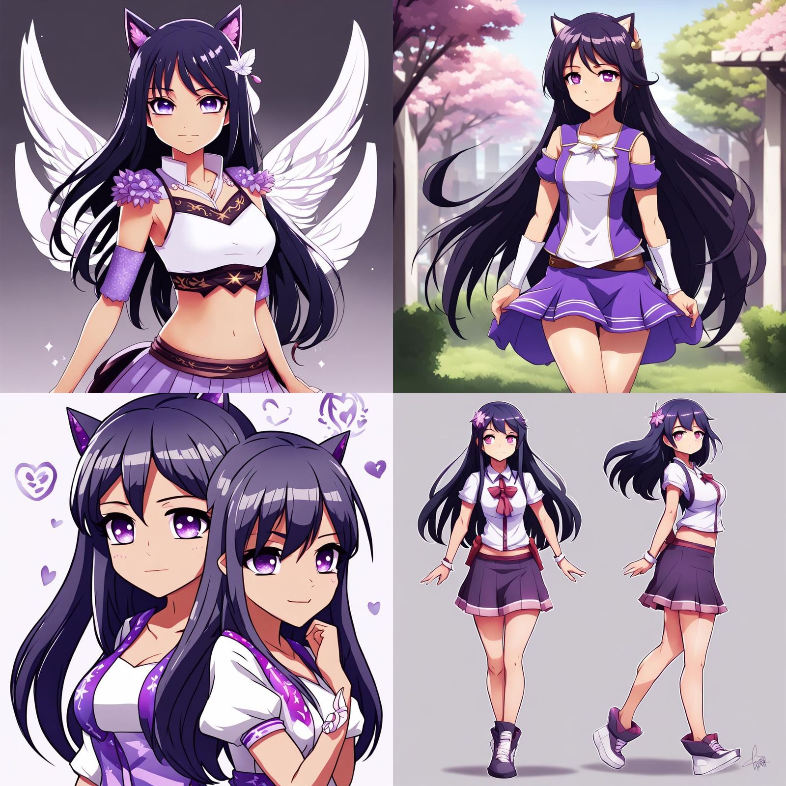 Anime Style Full Body Kawiia Aphmau