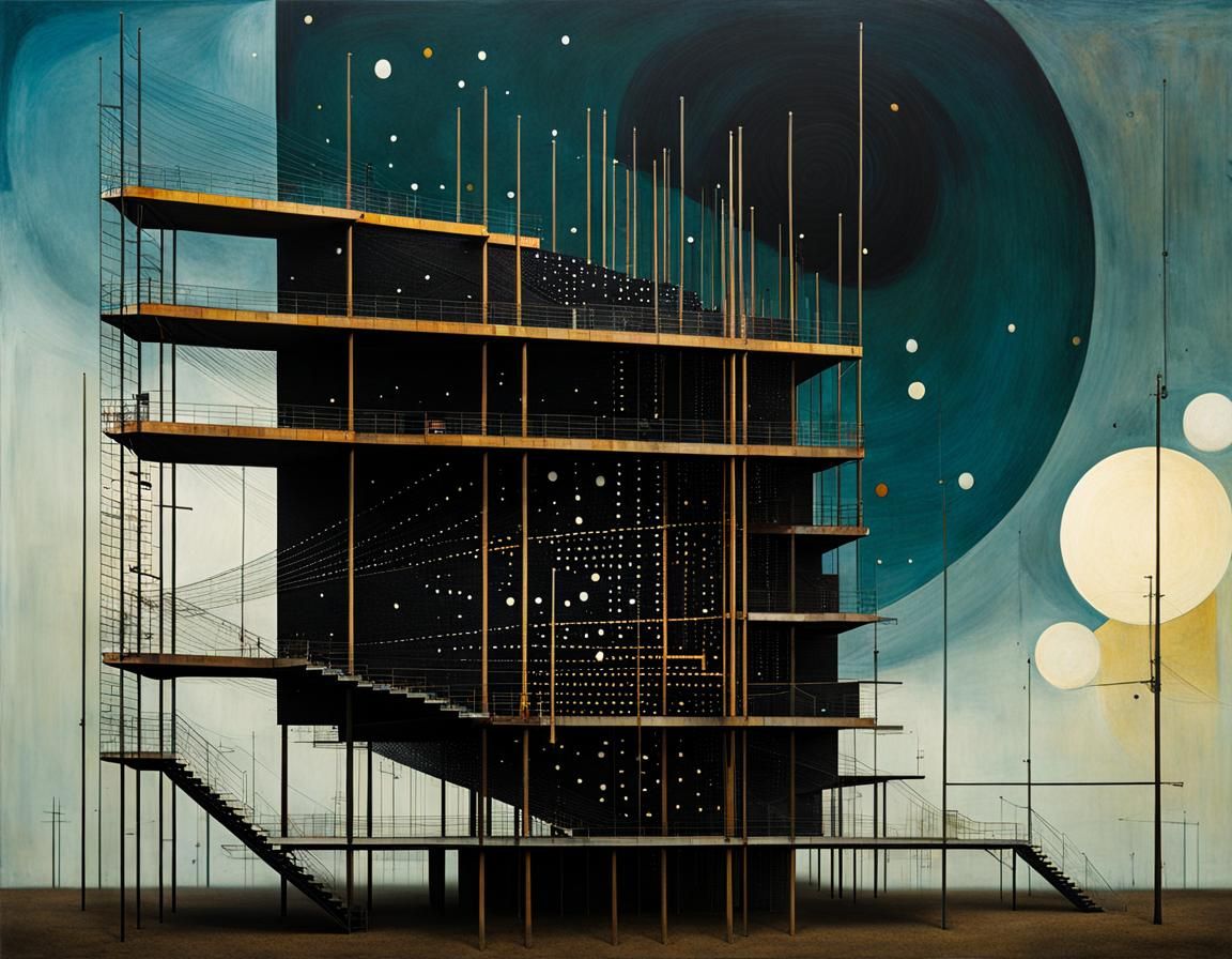 Abstract Surrealism: Grief's Scaffolding in Braille Art