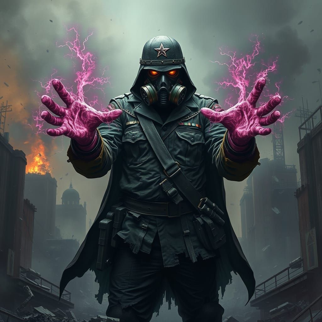 General Entropy: Supervillain of Decay in Dystopian Cityscap...