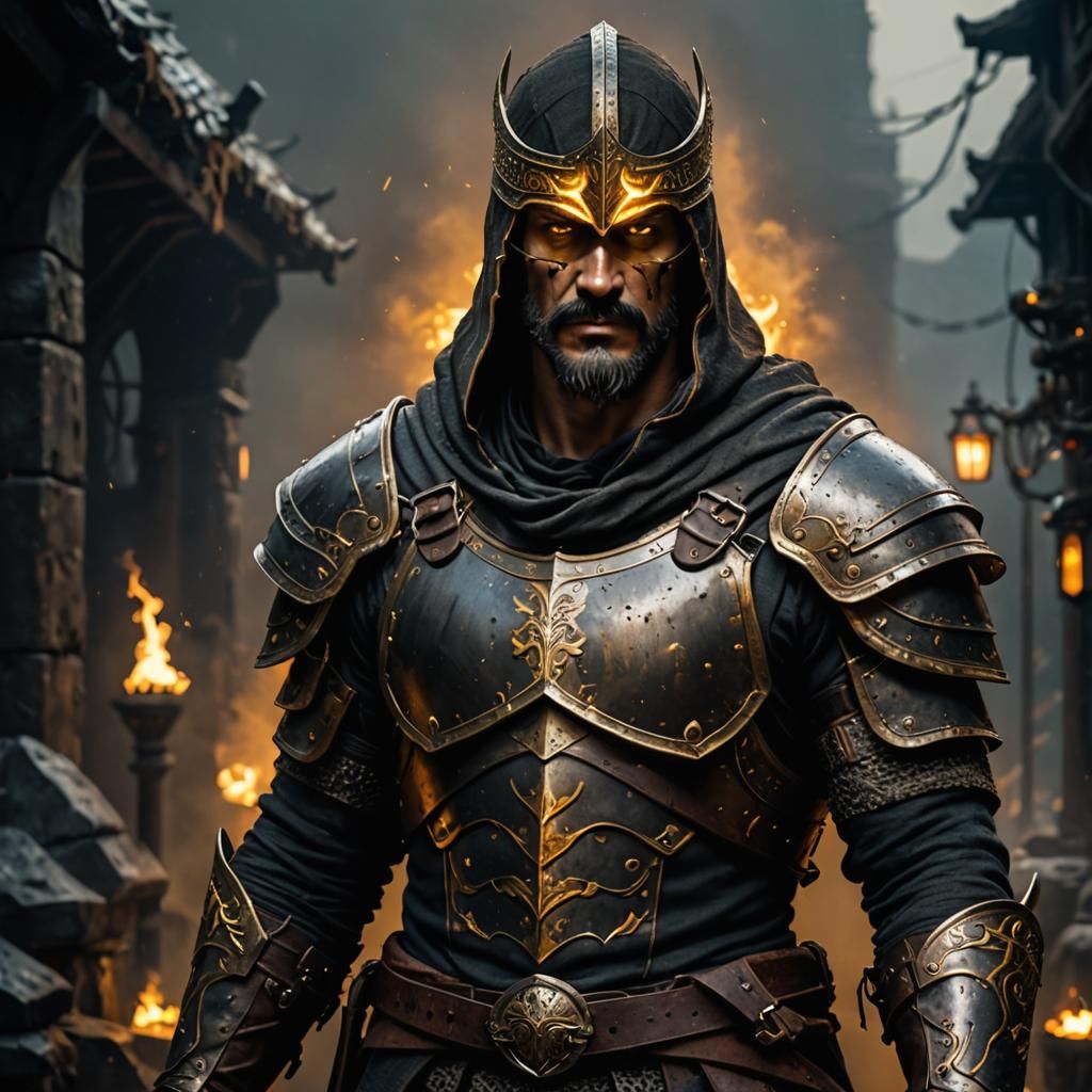 Ominous Knight-Paladin in Elden Ring Style