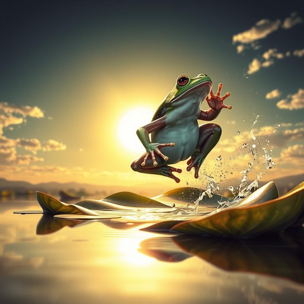 Frog's Leap at Dusk: East Meets West