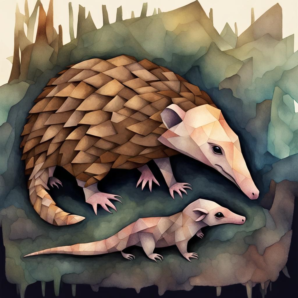 Surreal Scruffy Creatures in Dreamy Fantasy Illustration