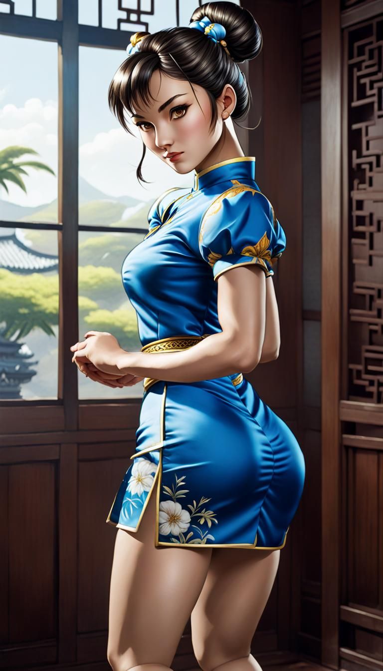 Chun-Li from street fighter