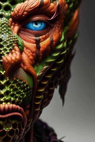 Donald Trump Portrait in Hyperrealistic Digital Art Style