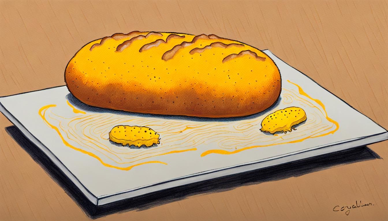 Springtails Discover Giant Bread Loaf in Oil Pastel