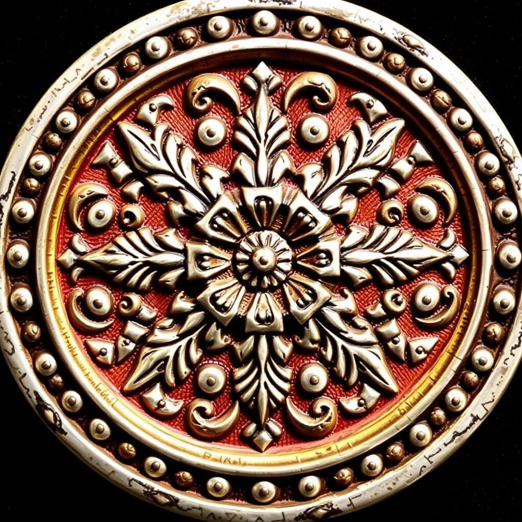 Folk Art Medallion