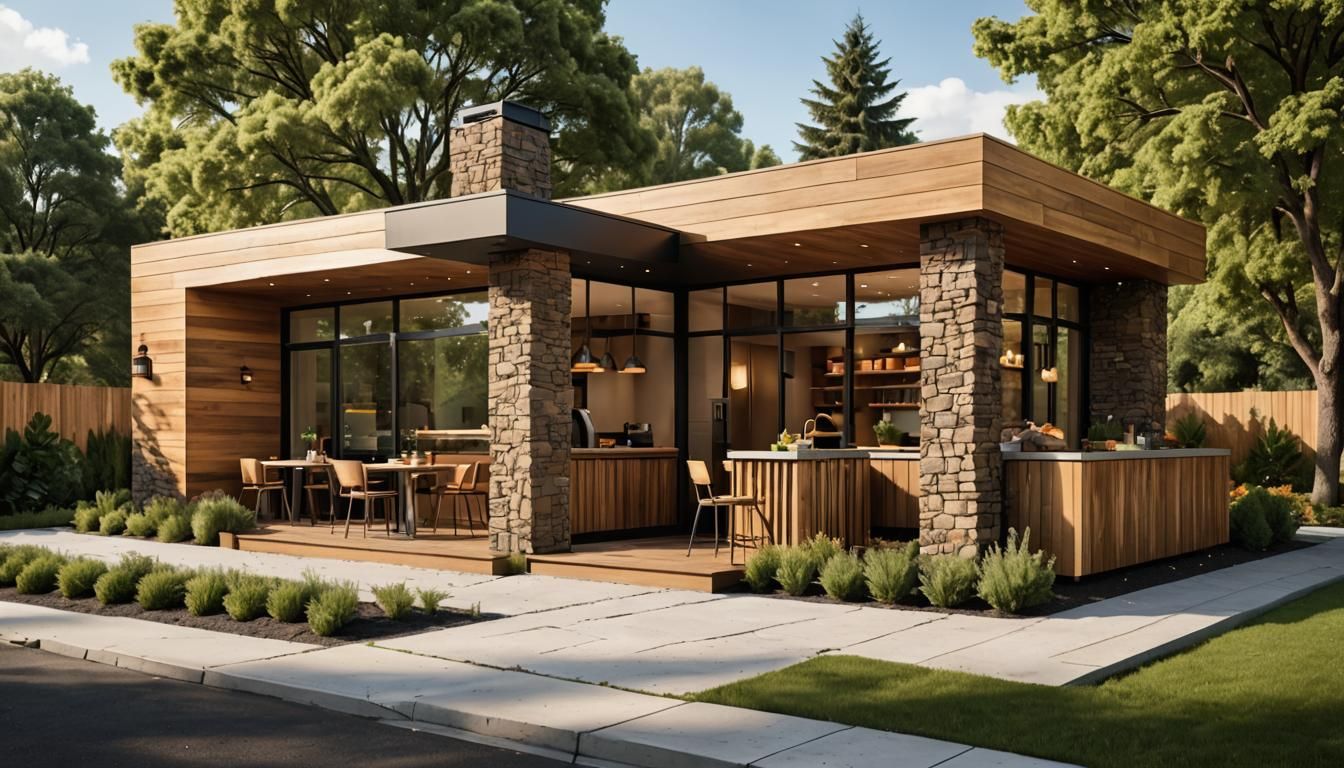 Cheeseburger House: Playful Modern Architecture