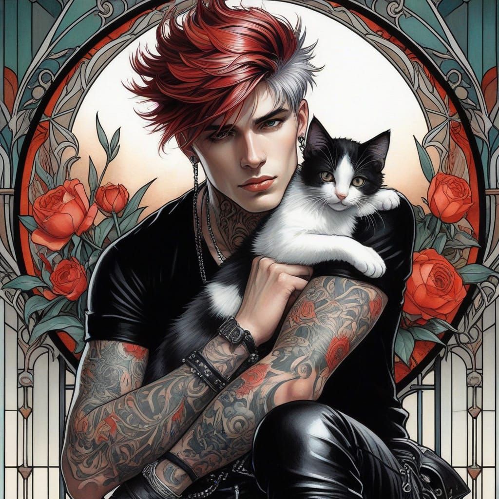 Mucha Tats - Kitten Snuggles IV