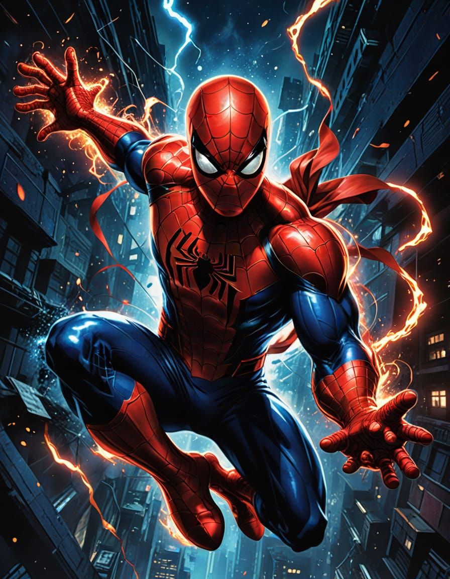 Comic Book Hero Soars Through Cosmic Vistas in Dynamic, Lee ...