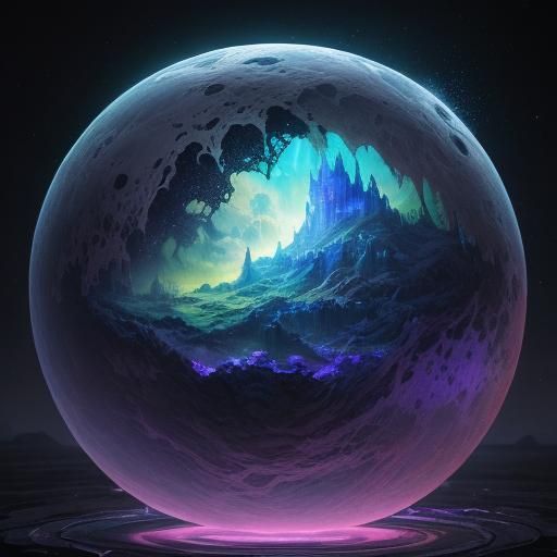 Cute Slime Pillow in Maximalist Digital Art