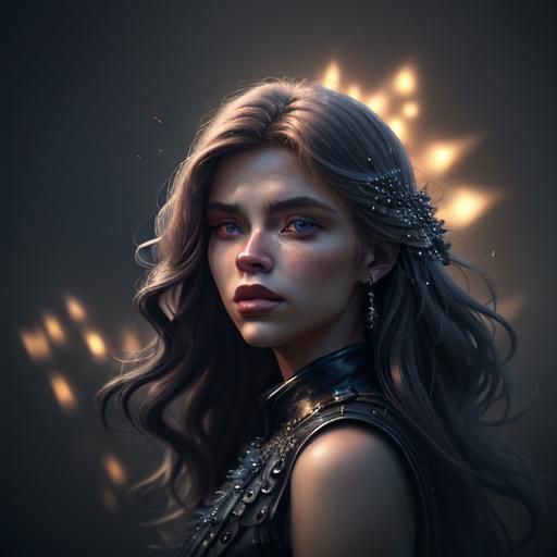 Cinematic Head and Shoulders Portrait in 8k