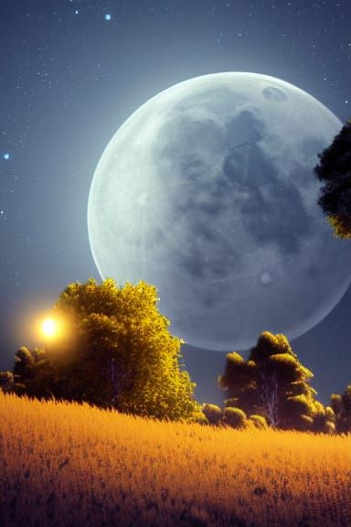 Moonlight Nightscapes, 8K resolution stock photo #film telep...