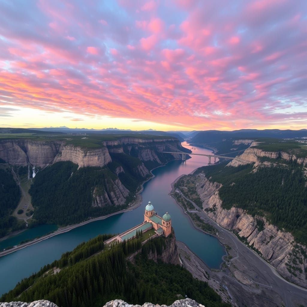 Aesthetic Abstraction in Dreamlike Hues