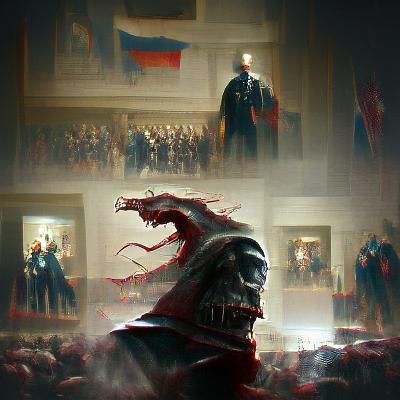 Sinister History Repeating Itself: Greg Rutkowski Style