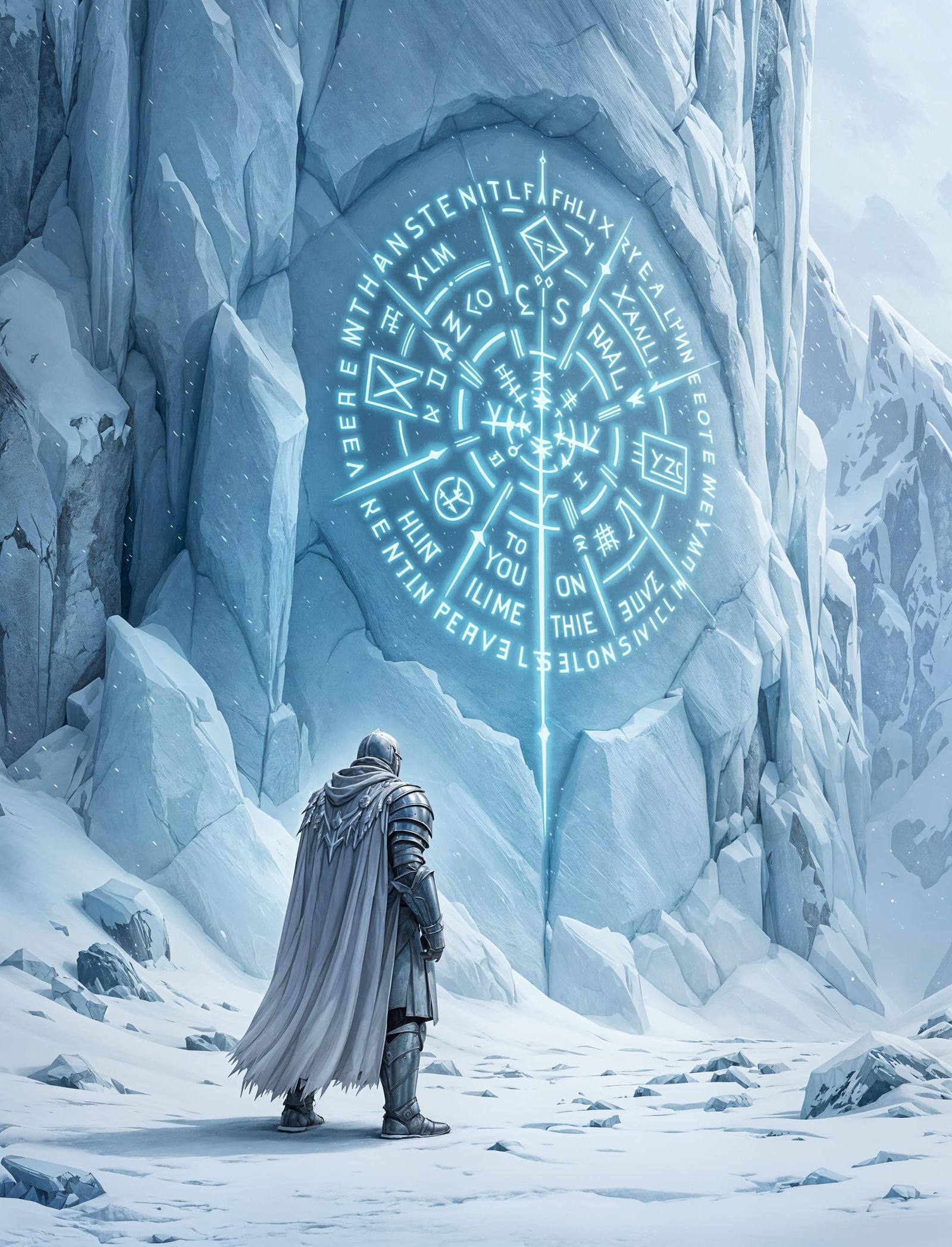 Ancient Prophecy Unveiled in Frosty Ruins