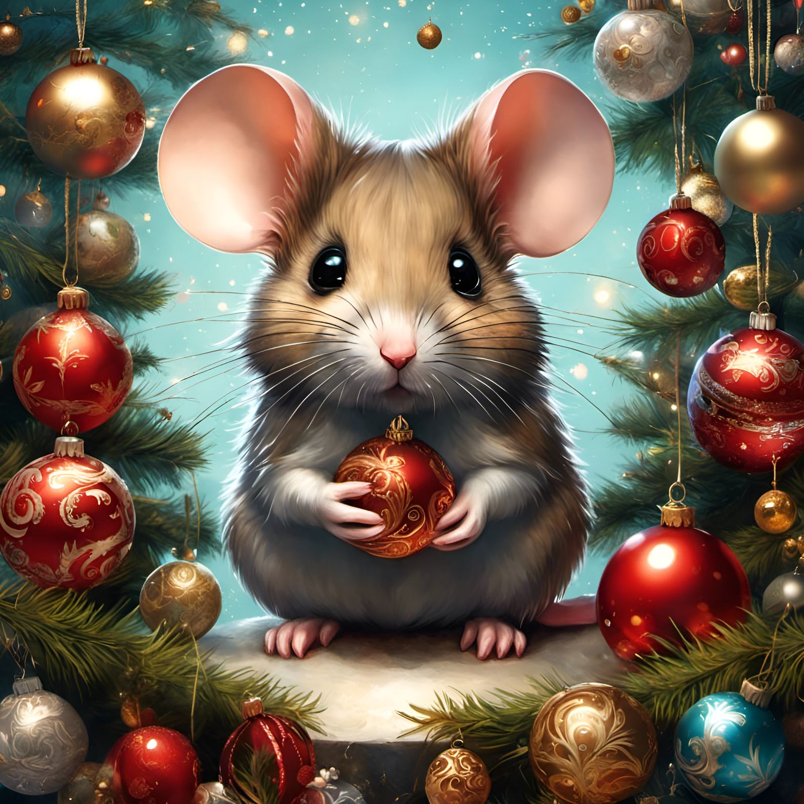 Christmas Mouse