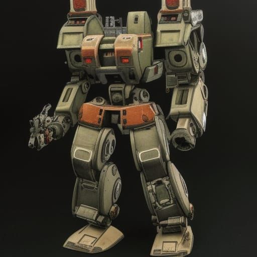 BattleTech Mech Ready for Combat