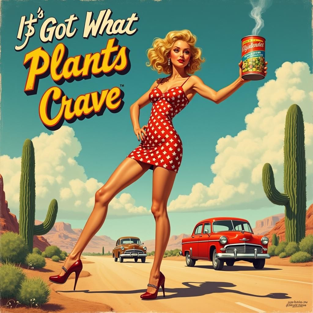 Retro American Fertilizer Ad in Gravity Falls Style