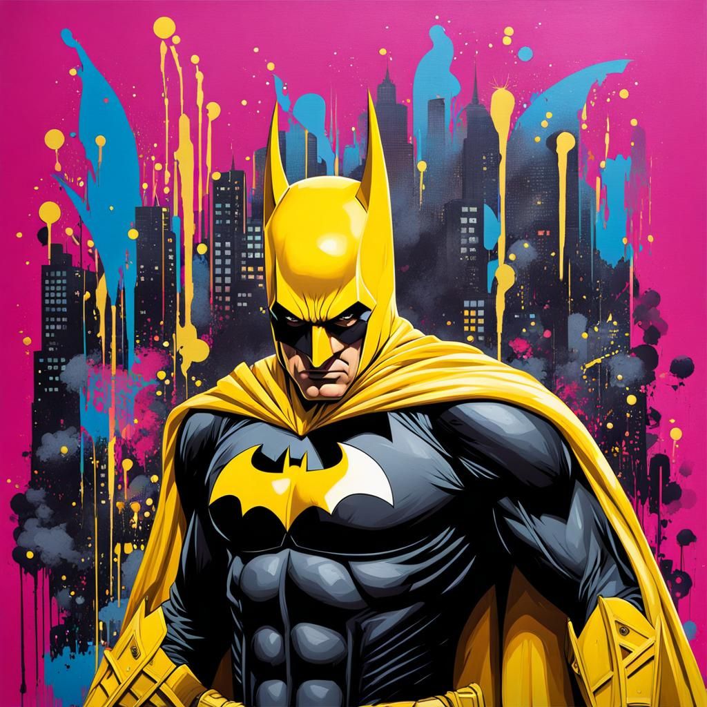 Banana Man: Batman's Graffiti Art Alter Ego
