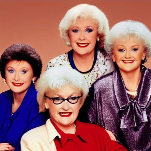 The Golden Girls Portrait in Natural Lighting