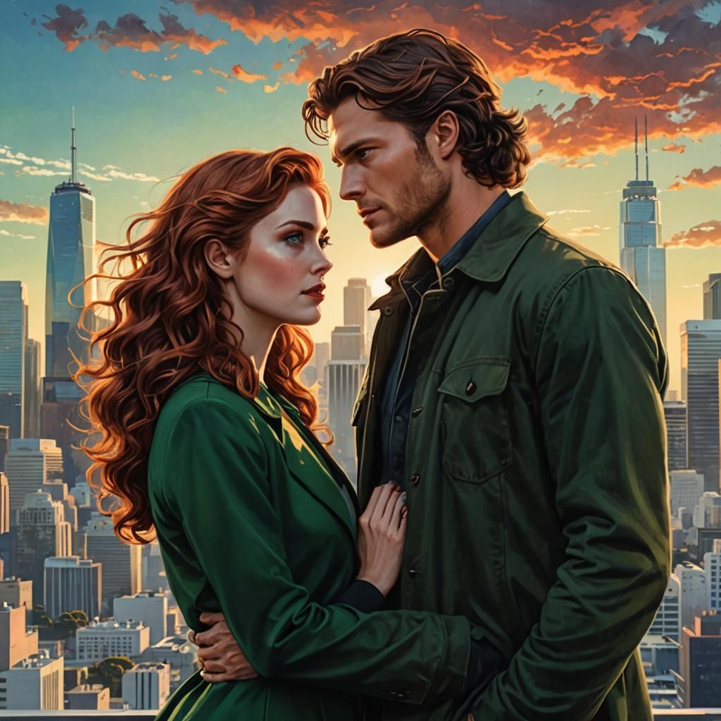 Supernatural Romance Book Cover in Los Angeles