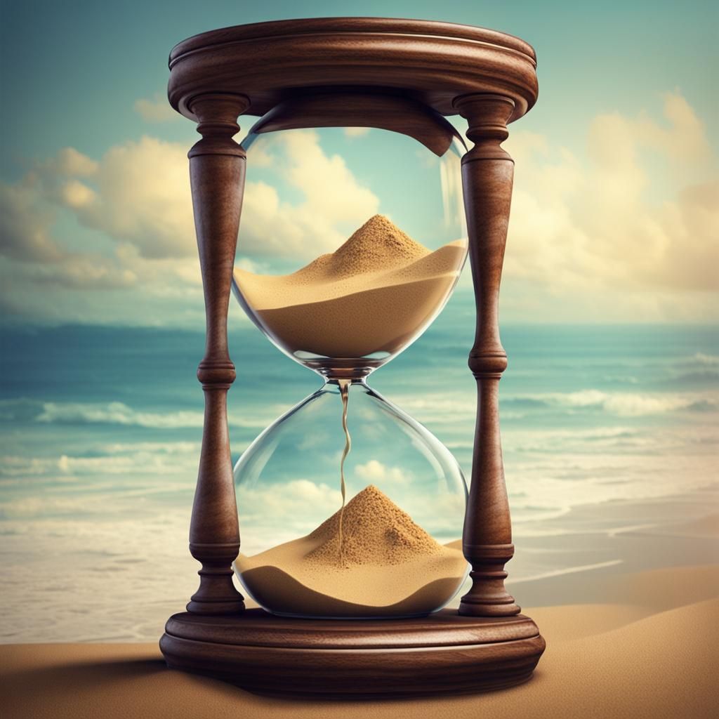 Oh, I am the sand in the bottom half of the hourglass, glass, glass
Oh, I try to picture me without you, but I can't