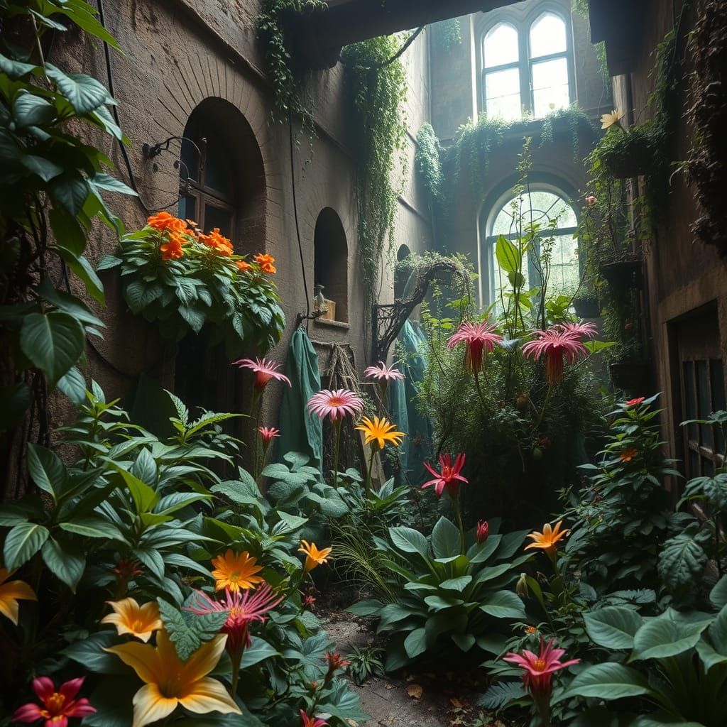 Mysterious Plants Thriving in Secret Gardens