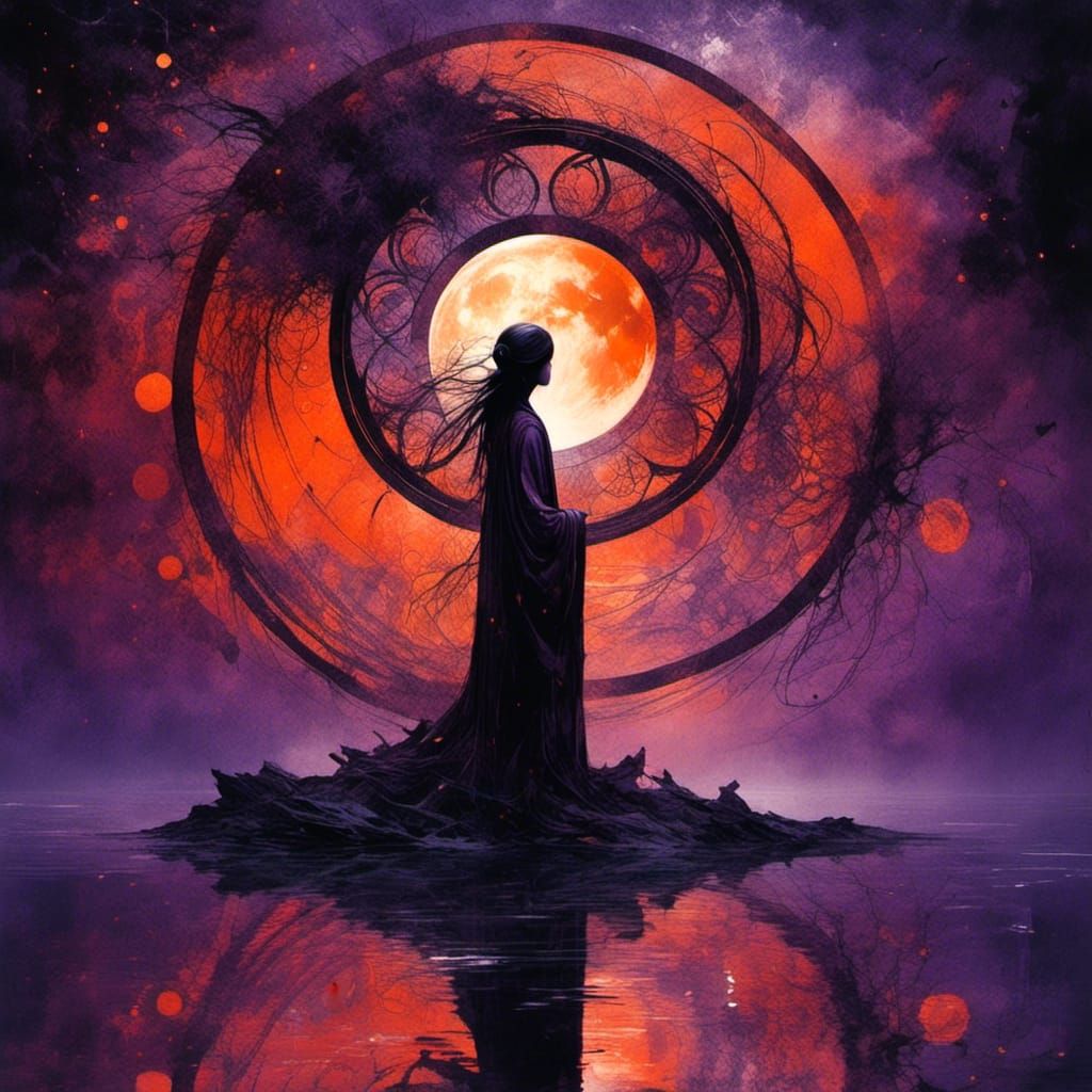 The circles in the sky…