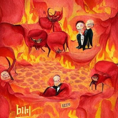 Billionaires in Hell: A Vision of Wealth and Damnation