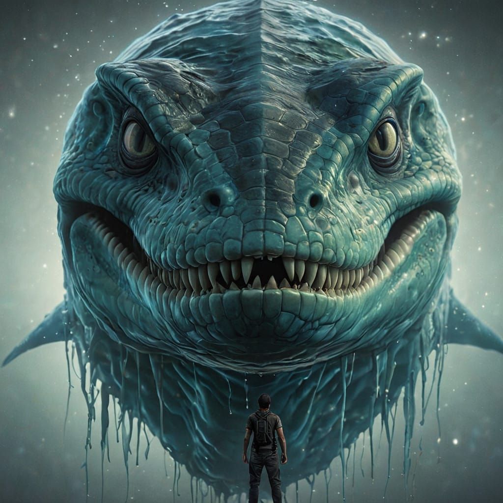 Scientifically Accurate Mosasaur in Photorealistic 42k UHD