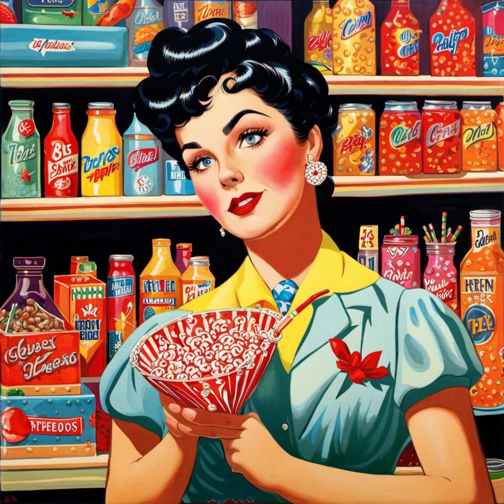 1950s Candy Store