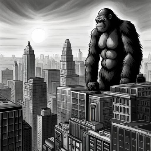 Misanthropic Gorilla Asylum: A Sci-Fi Horror Love Story