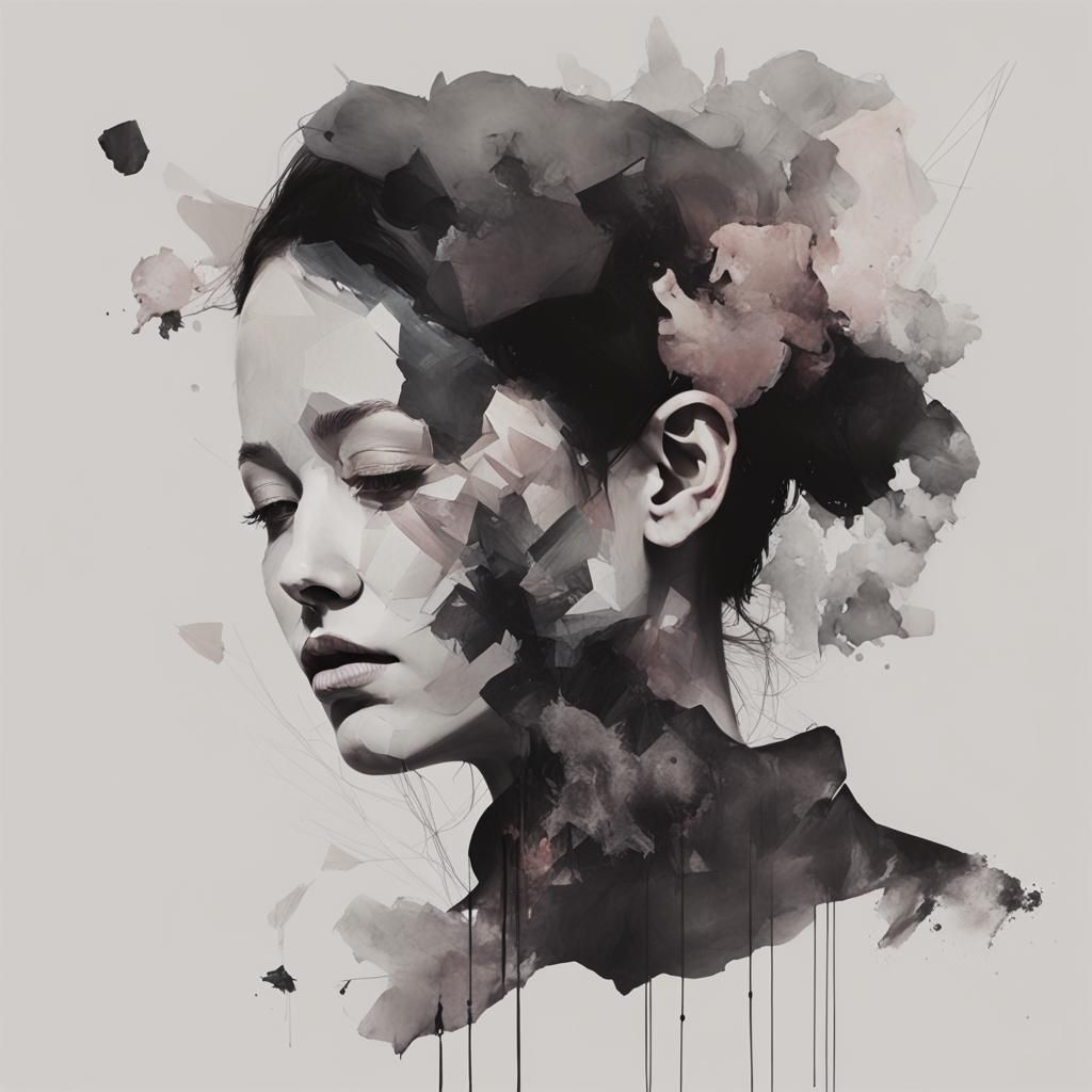 Whimsical Creature Portrait in Surreal Style