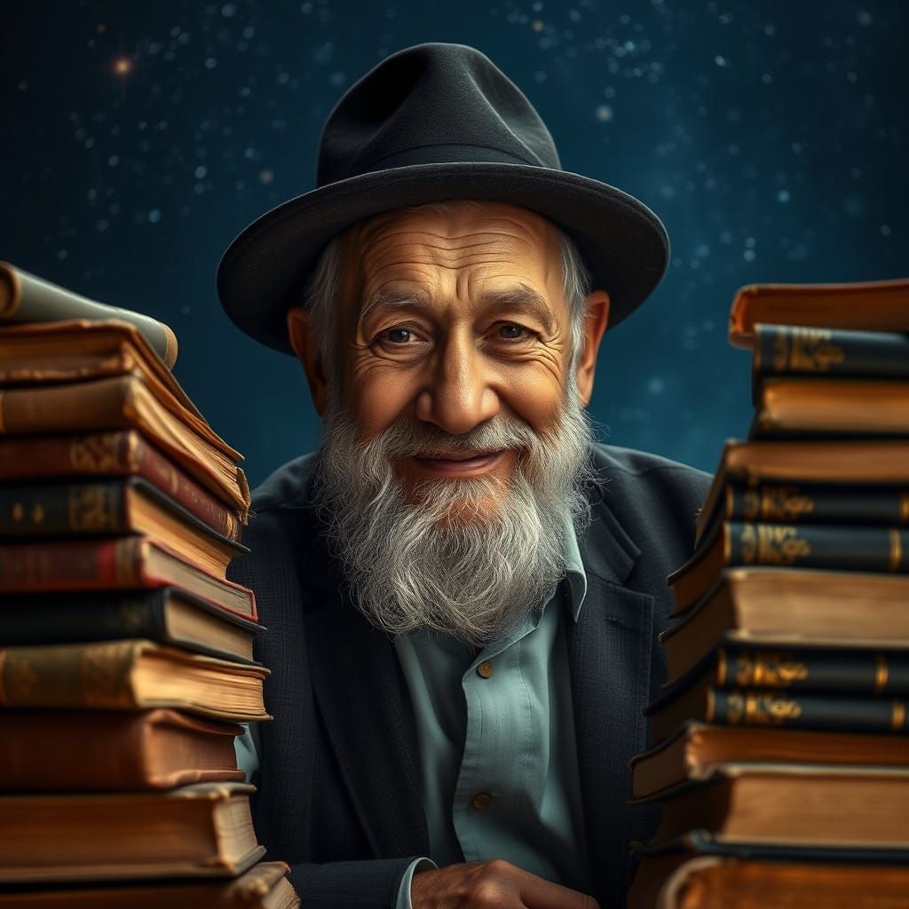 Wisdom of the Ages in a Starry Night