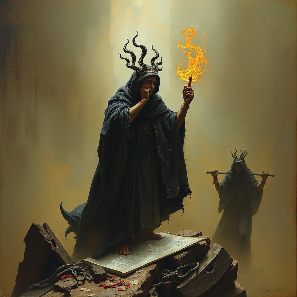 Horror Art: From Thinking to Doing