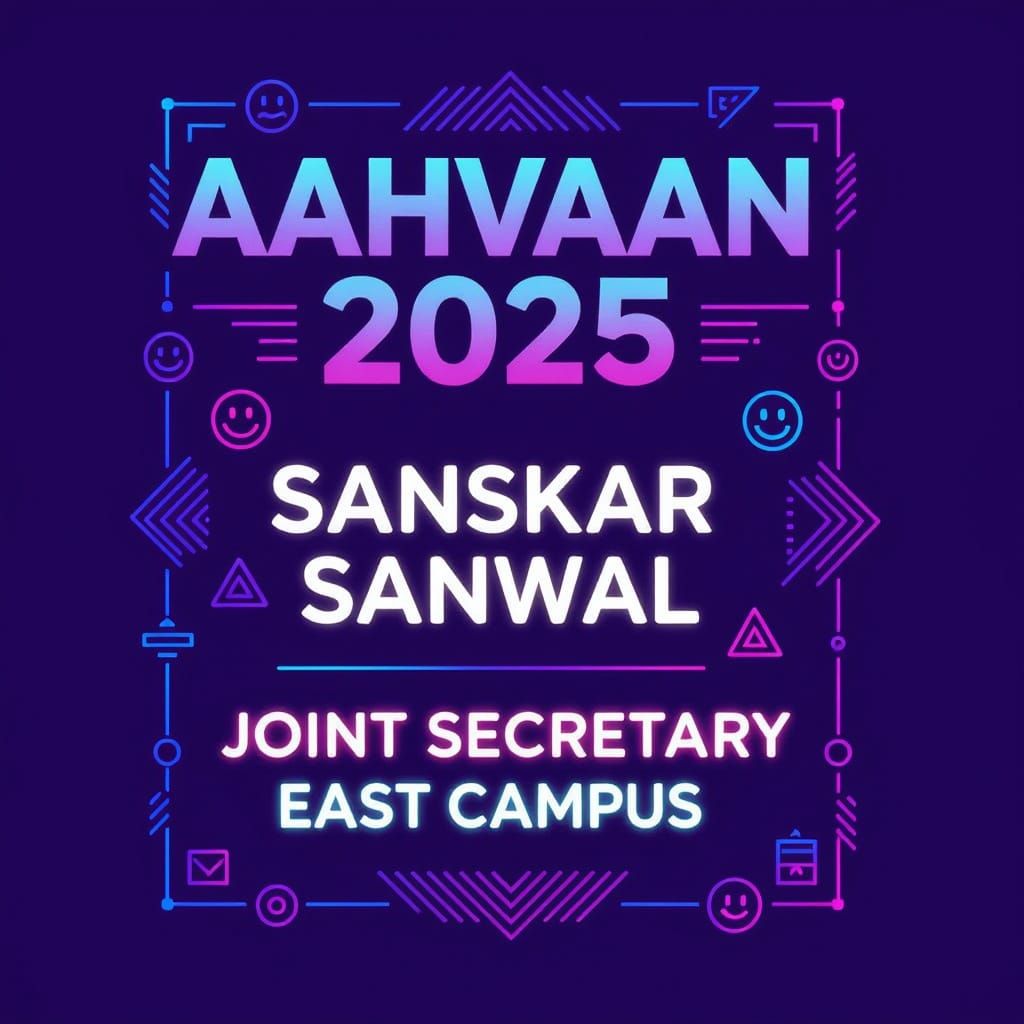 Luxurious Tech Fest ID Card in Deep Violet and Neon Accents