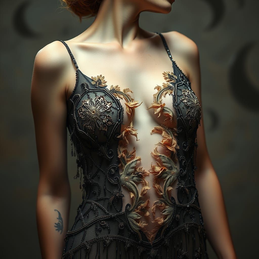 Decaying Glamour: Femme Fatale in Surreal Style