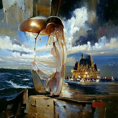 Portrait in Oil Painting Style