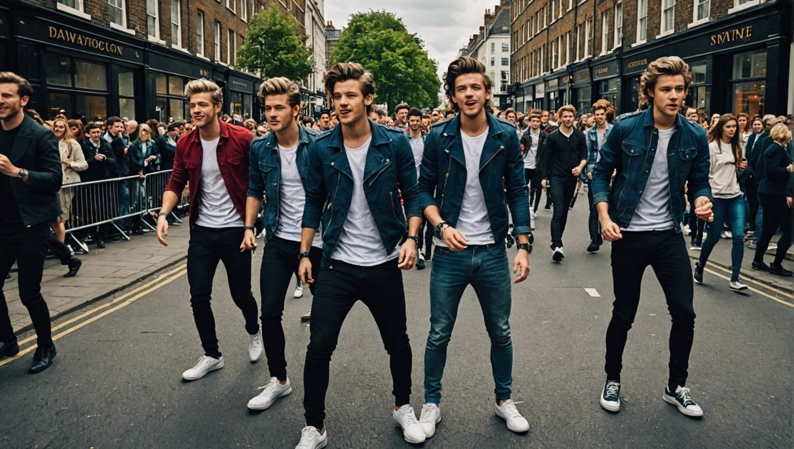 One Direction Concert in London: Hyperrealistic Image