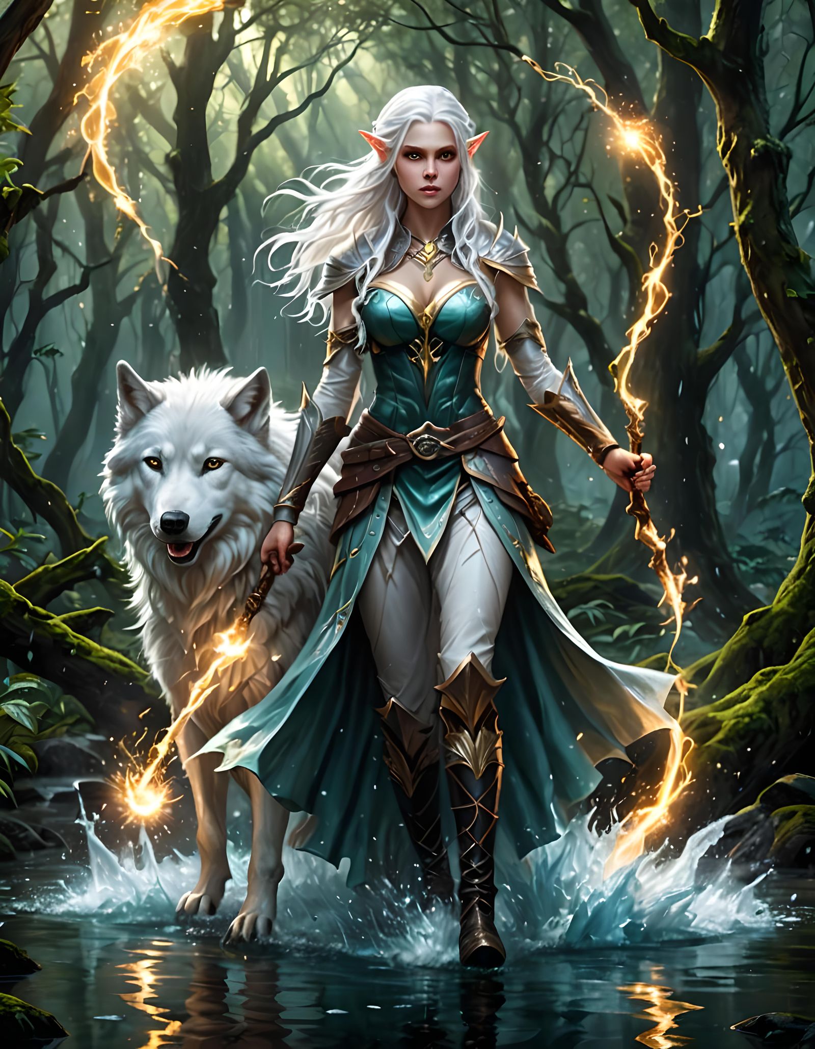 The Powerful Forest Elf