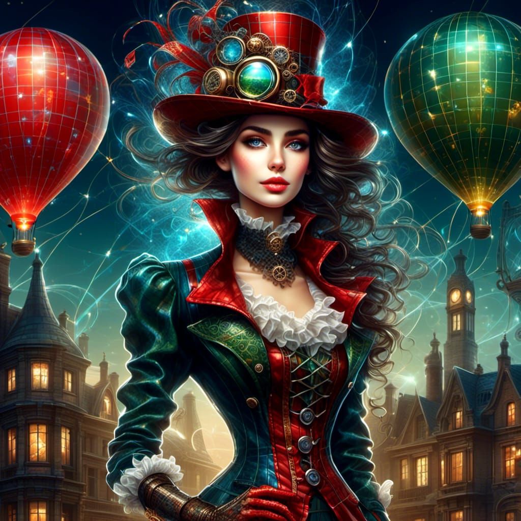 Steampunk Woman