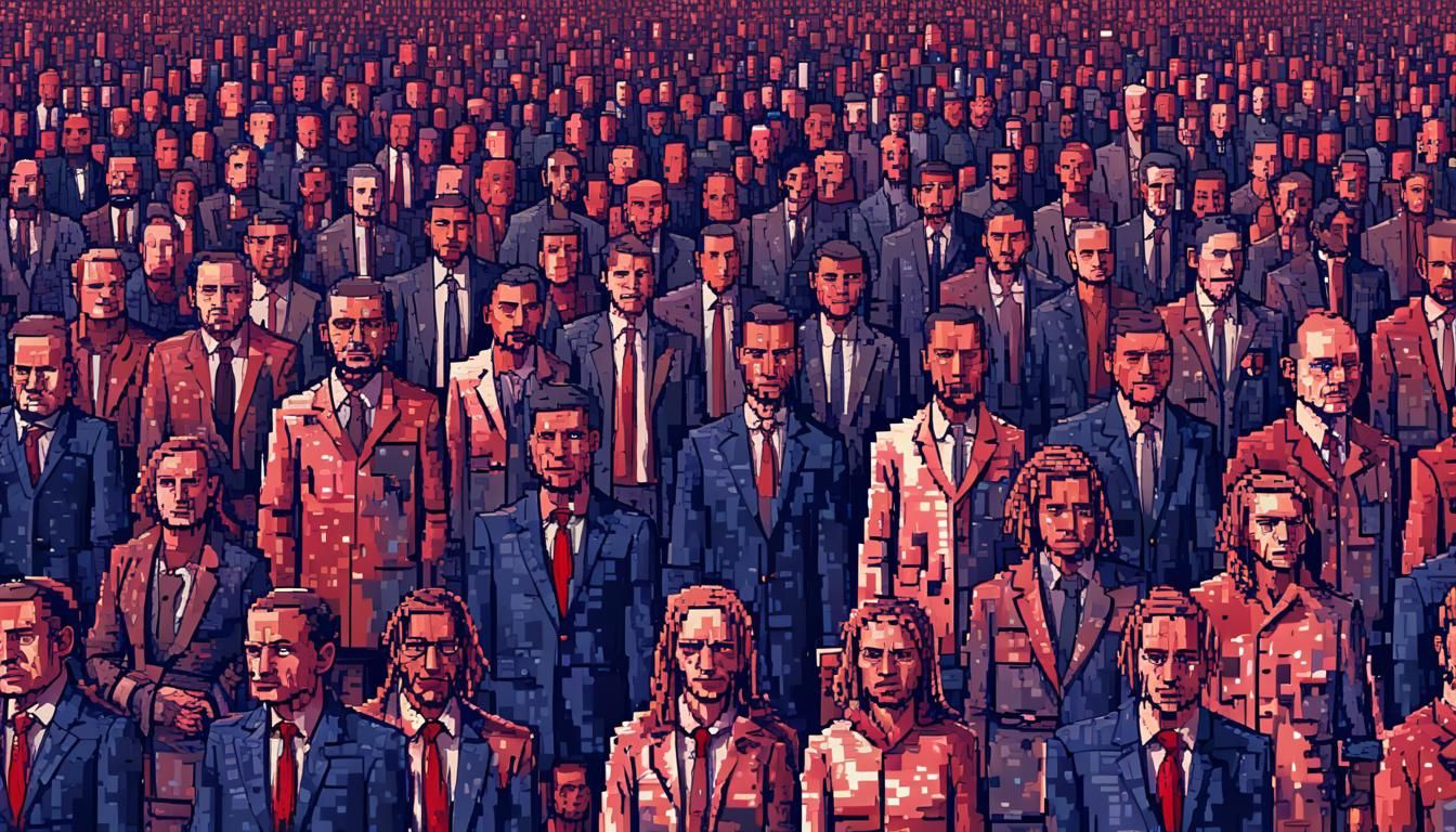 Binary Pixel Art: Techno-Feudalism and Internet Propaganda