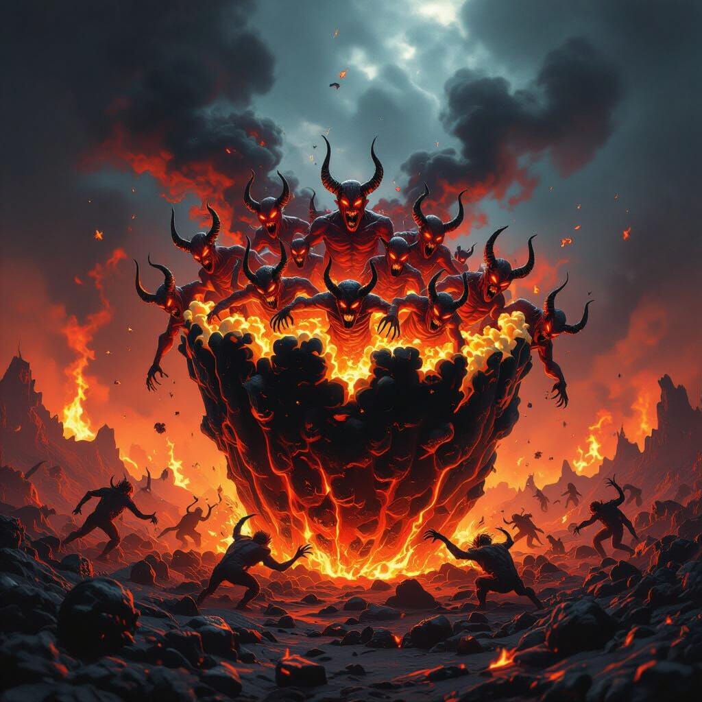 Demonic Horde Erupts from Hellish Popcorn