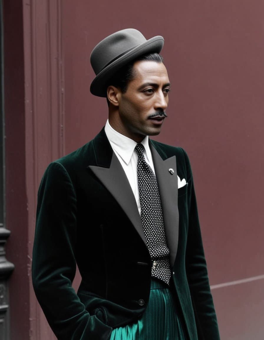 Dandy Diplomat in Harlem's Jazz Age