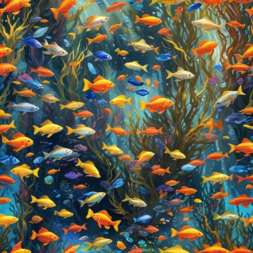 Vibrant Coral Reef Ecosystem Underwater