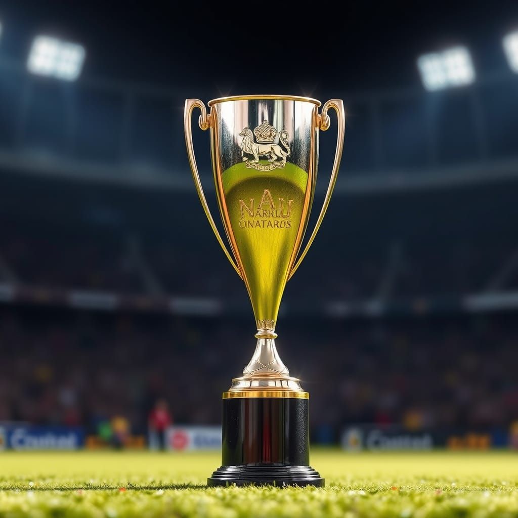 Runner Up Trophy in Distinction