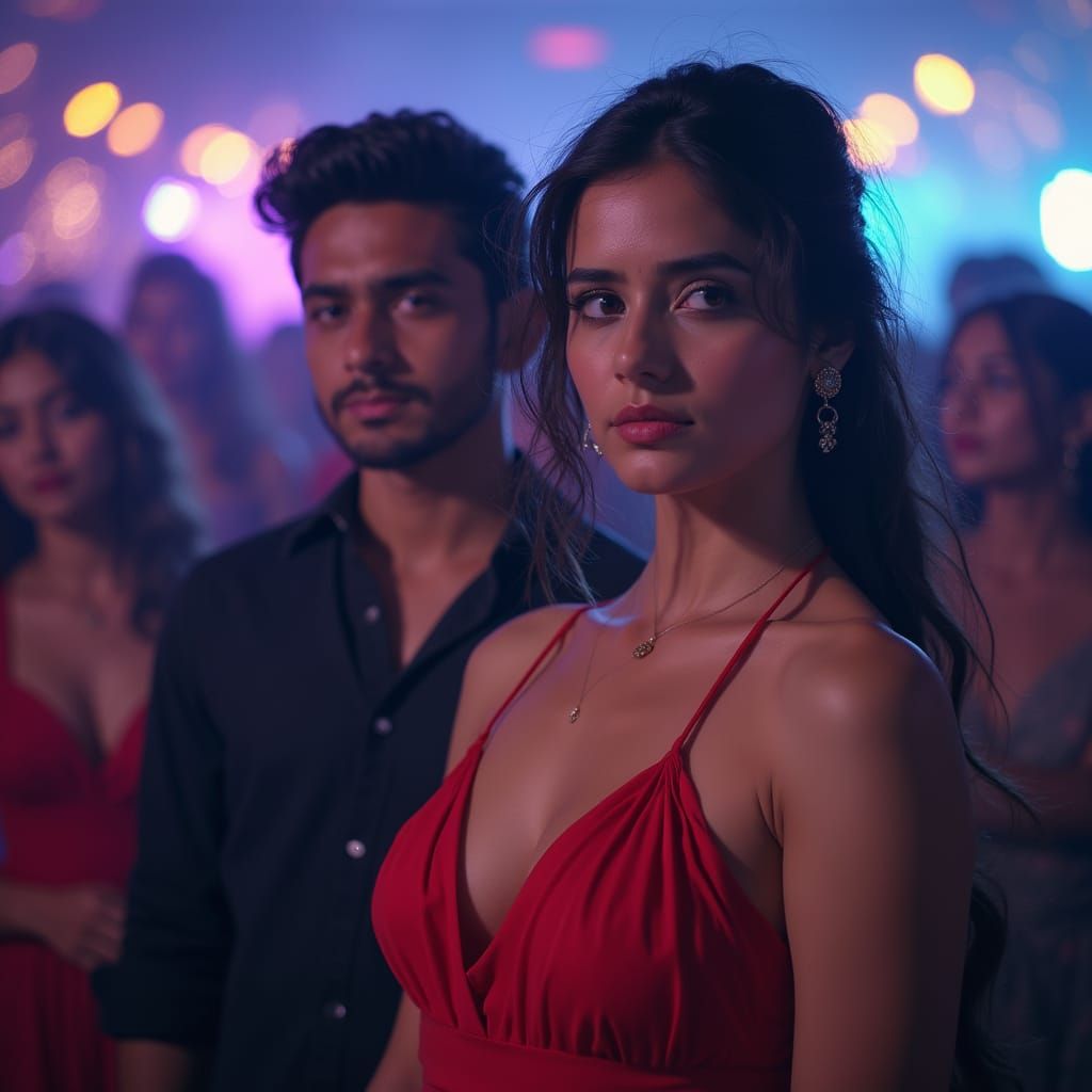 Hindi Romance: Fate and Connection at a Party