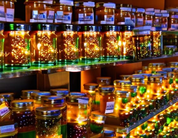Glowing Honey Jar Shop